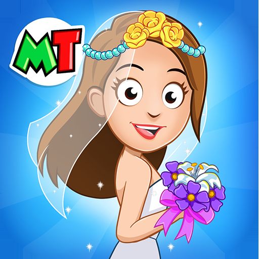 My Town: Wedding Day girl game